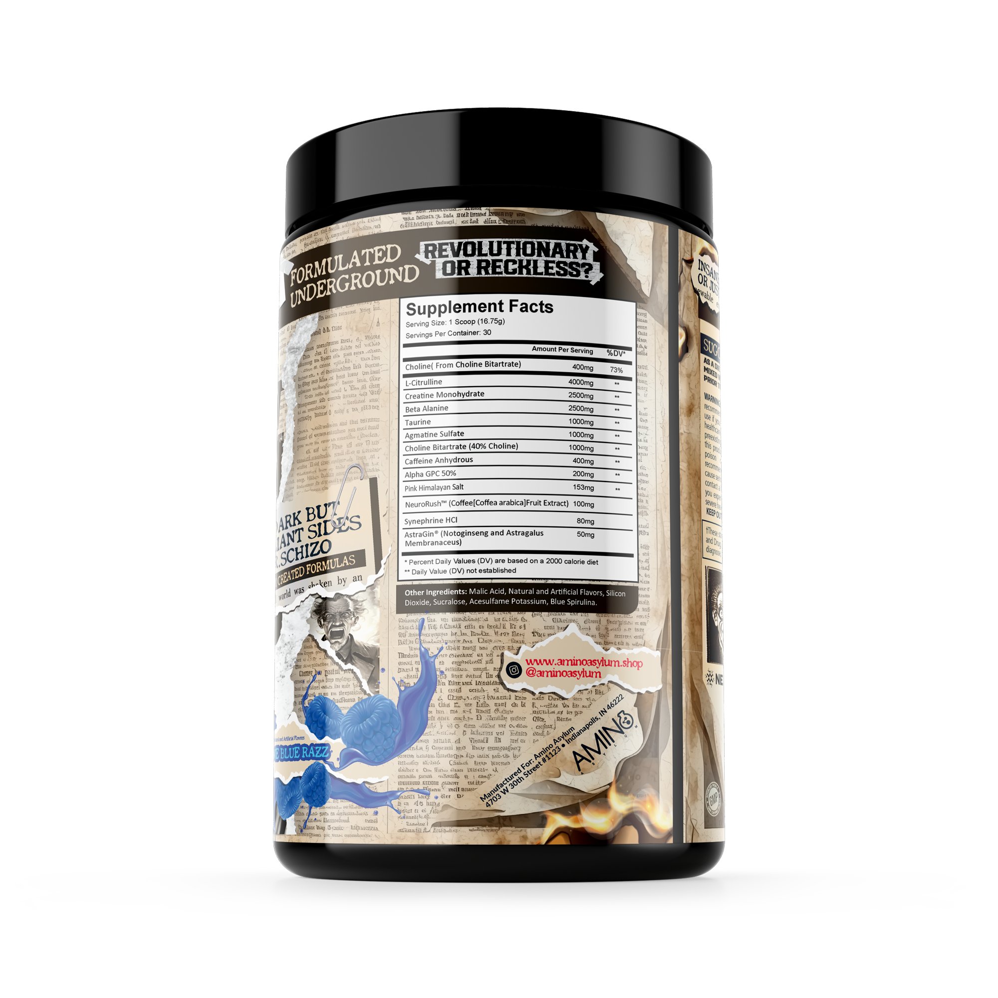 Dr. Schizo’s Pre-Workout