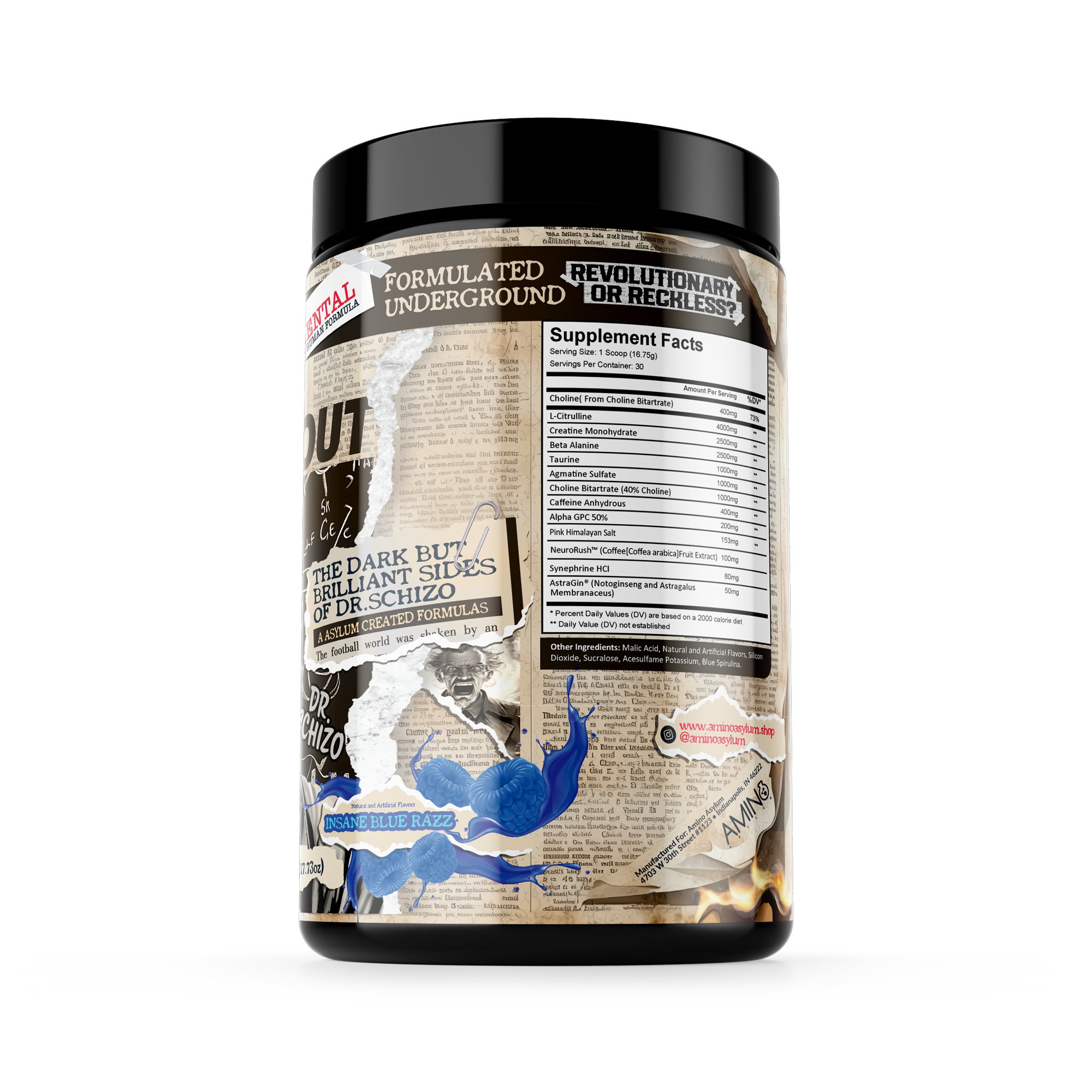 Dr. Schizo’s Pre-Workout