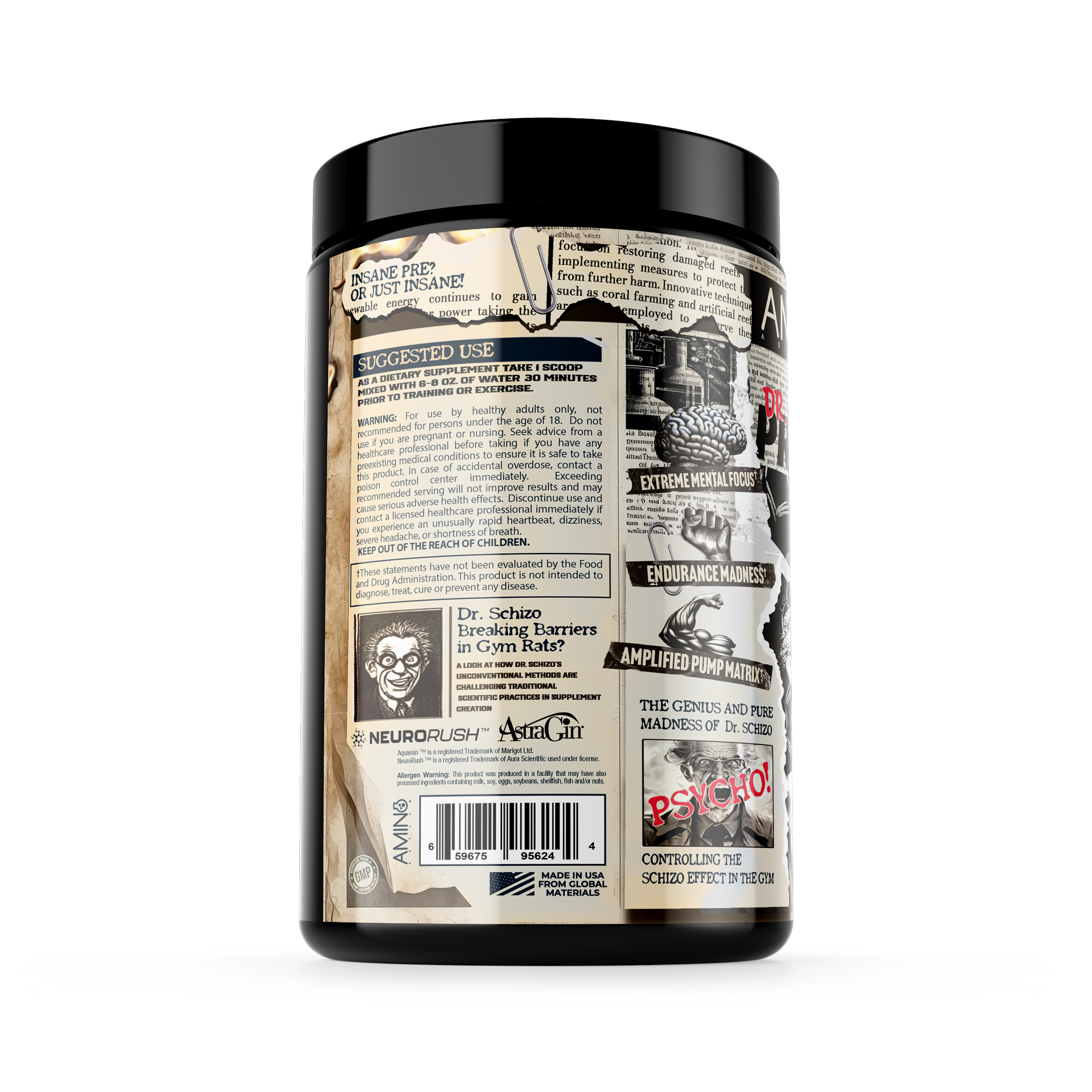 Dr. Schizo’s Pre-Workout